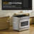Empava 36" 5.2 Cubic Feet Slide-In Range