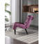 Chaise de salon en velours sans accoudoirs-118445417