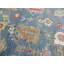 Tapis oriental oriental bleu noué à la main 9 pi 5 po x 11 pi 7 po 1DE92D6F0B6443D2B6C7CE62AA34C3EF