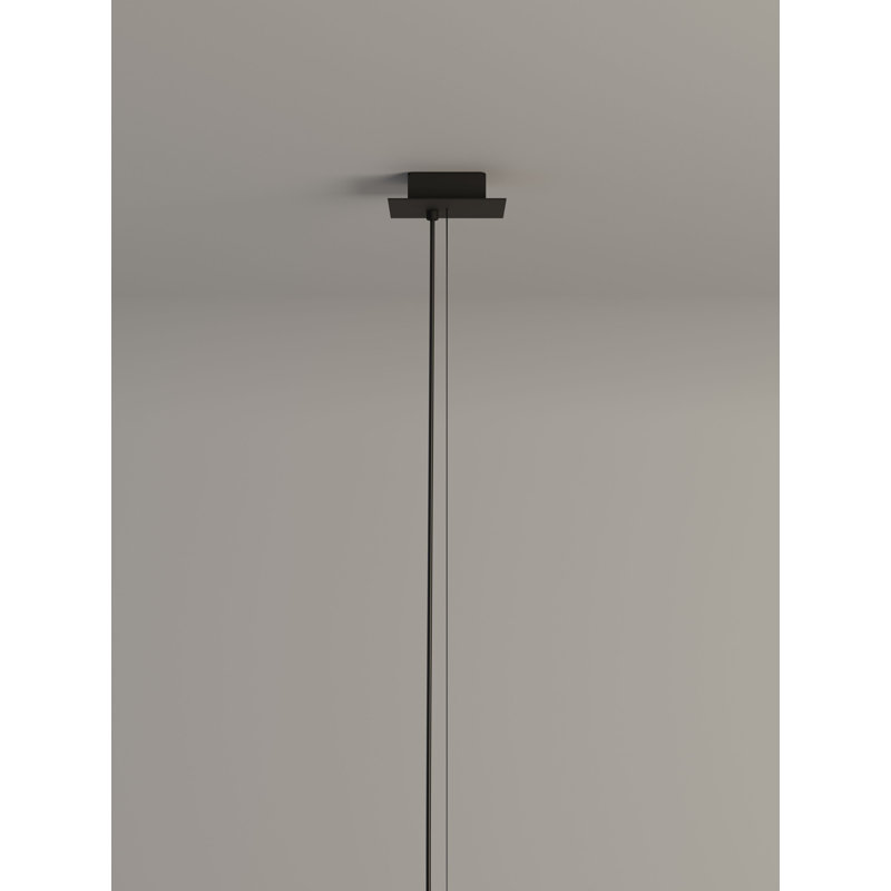 Moaré LM, Black/White, 23.4" H x 24.2" W x 24.2" D