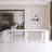 118.11" Multifunctional Extendable Rectangular Dining Table