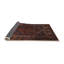 Tapis traditionnel noir/rouge/bleu Bursten-1267674020