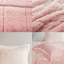 Couette King/King Ombre en fausse fourrure - Blush, douce et chaude, style shggy, lavable à la machine