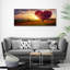 Tree Field Heart - Wrapped Canvas Print