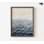 Reproduction de photo de vagues, décor d'amoureux de l'océan, décor de plage encadrée, photo de vague océanique, impression de photo de mer, art mural brumeux océan, art mural encadré