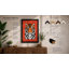 Tiger Bold Geometric - Framed Print-263077645-263077646