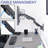 Pneumatic Arm Single Monitor Wall Mount