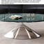 Table basse moderne minimaliste ovale en marbre-130002402-130002396