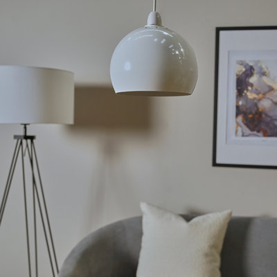 14.7 cm H Bowl Pendant Shade ( Screw On )
