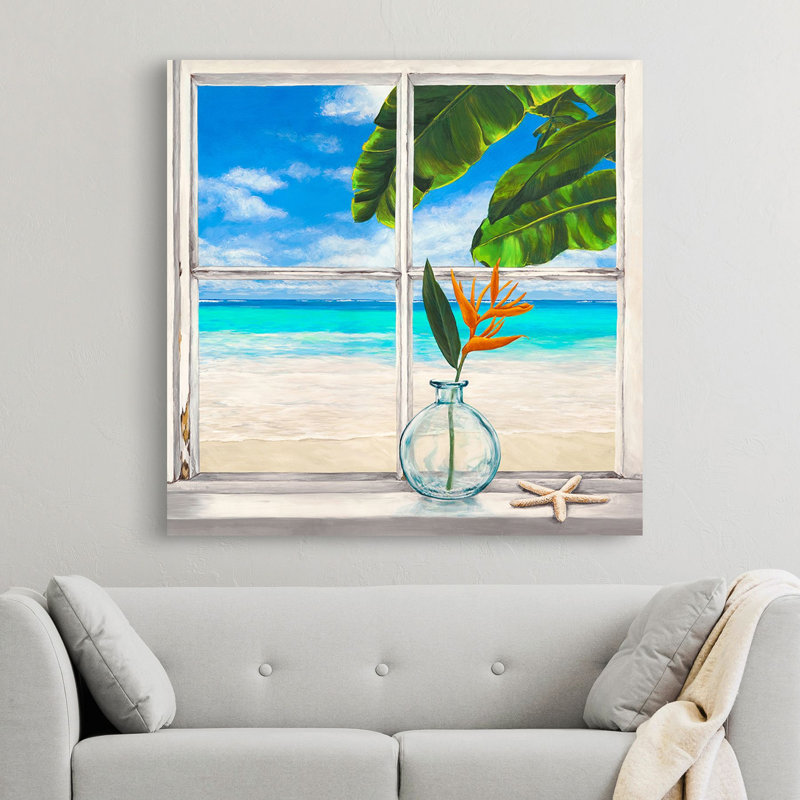 Horizon Tropical LI by Remy Dellal - Wrapped Canvas Print, 70cm H x 70cm W x 4cm D