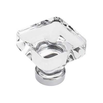 Glacio 1 3/8" Length Square Knob