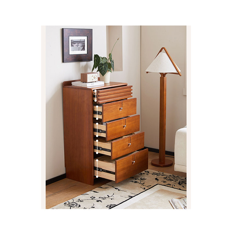 Commode d'appoint nordique de style rétro