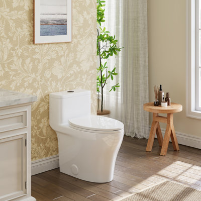 Toilette allongée une pièce ADA Comfort