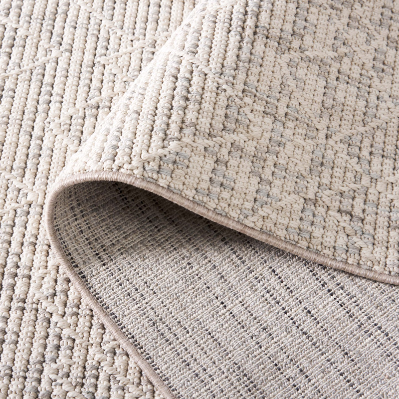 Tapis à performance géométrique Martha Stewart, Rectangle 5 pi 3 po x 7 pi 6 po