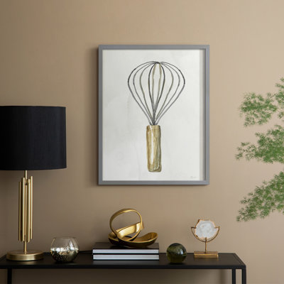 Kitchen Necessity II Framed Print - Solid Wood