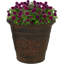 Pot de fleurs d'extérieur en polyrésine 16 po x 16 po x 13,5 po Kehlani-31481388