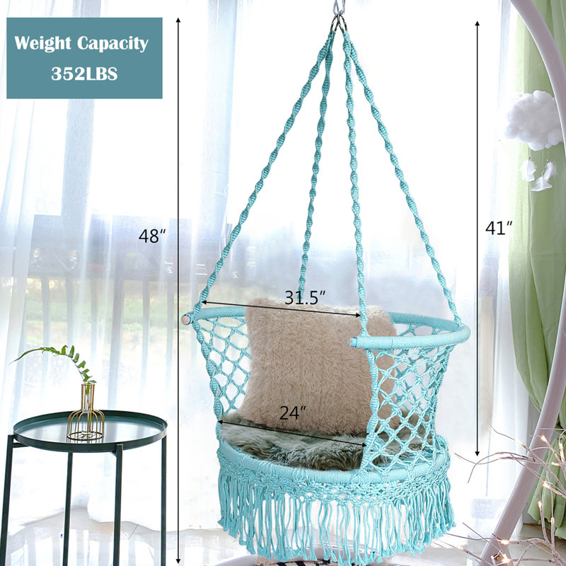 Chaise hamac Kendra, Bleu
