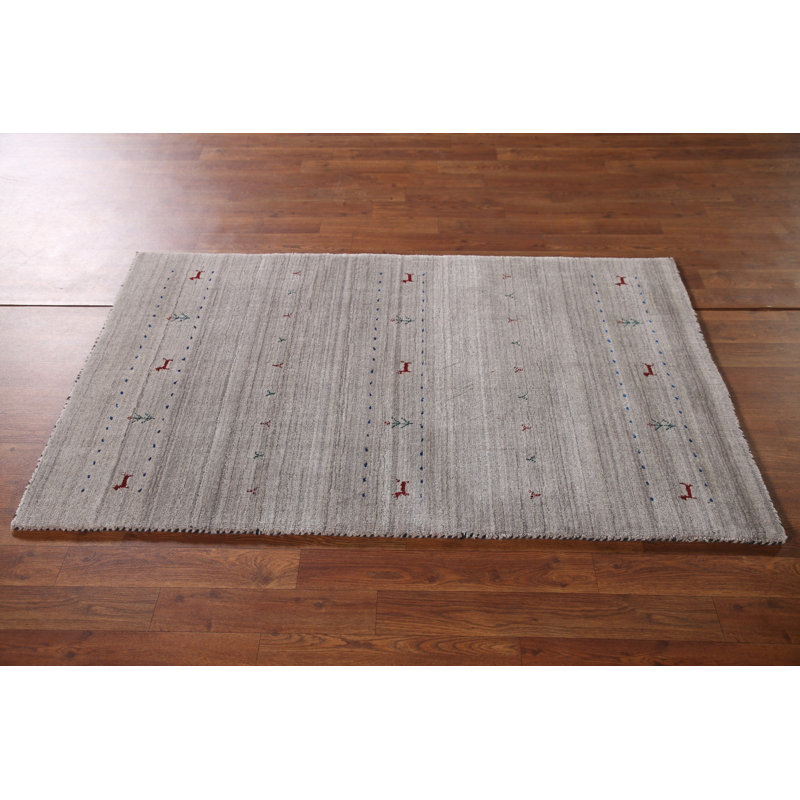 Tribal Gabbeh Indian Rug 3x5
