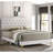 James White Upholstered Eastern King Panel Bed