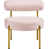 Tissu bouclé rose sélectionné