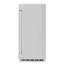 ZLINE Autograph 15 inch Touchstone White Matte Gourmet Ice Maker w/ Bronze Handle-1067802790