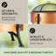 Circle Charcoal Smokeless Fire Pit