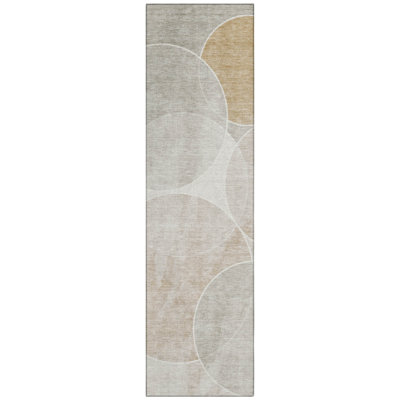 Machine Washable Indoor/Outdoor Pablo ACN2286 Geometric Rug