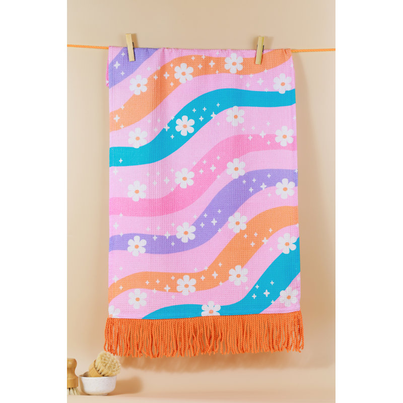 The Groovy Gardens Artisan Kitchen Tea Towel Set of 3