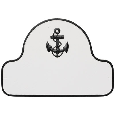 Anchor Arch Address Sign Plaque