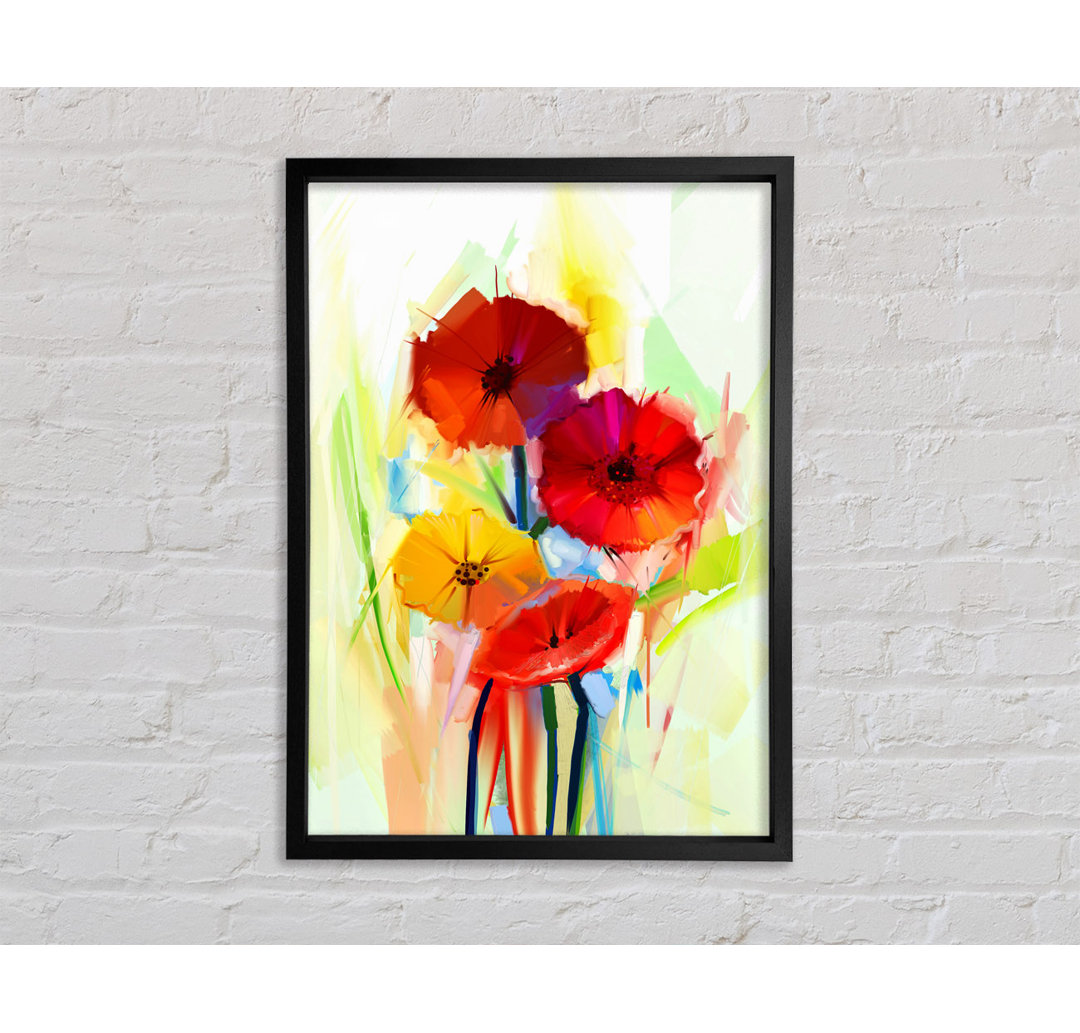 Gerahmtes Wandbild Poppy Wonder