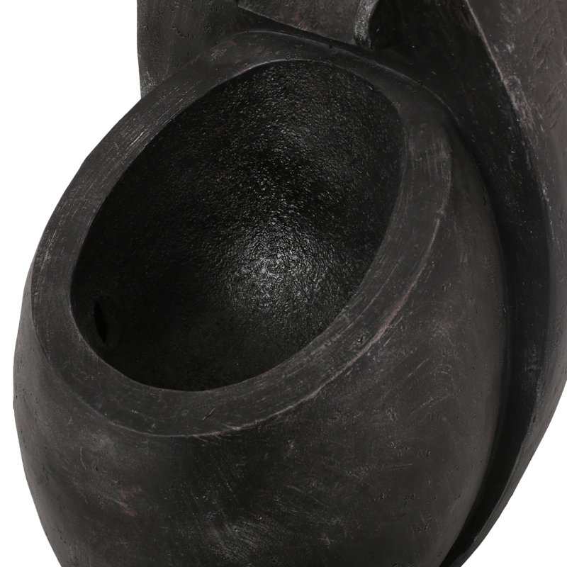 Weather Resistant Floor Fountain with Light
