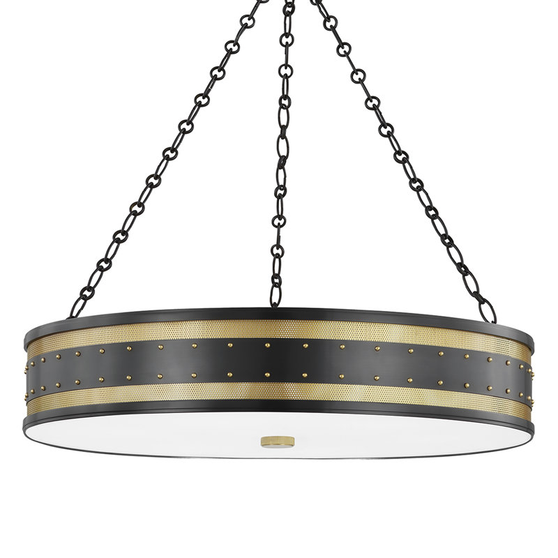 Gaines 6 Light Chandelier, Aged Old Bronze