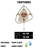 Elegant Decorative Metal Wall Clock, 17.3 x 27.6 inches | 100% Metal Construction, Thickness: 0.04 inches | Stylish Home Decor, Ideal for Living Room & Office, Modern Design with Timeless Appeal-2075267914