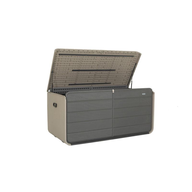 Boîte de rangement en plastique 200 gallons, H 29,92 po x l 62,99 po x P 31,5 po