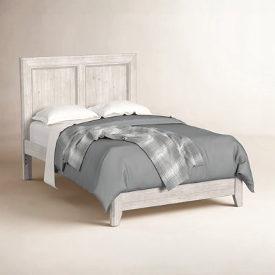 Jemma Solid Wood Panel Bed
