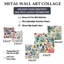 Brinson - ensemble d'art mural floral de 5