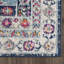 Tapis oriental crème / bleu / noir Cobien-212967062