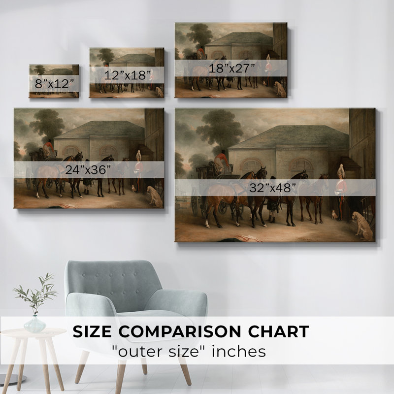 «Vintage Botanical - Cxxv» sur toile, H 19 po x l 28 po x P 1,5 po, Toile tendue