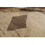 Tapis beige / noir en laine noué à la main de conception unique 9 pi 4 po x 11 pi 9 po New Age