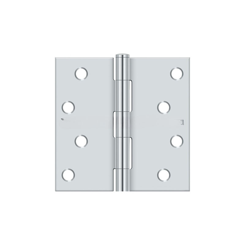 Steel Hinge, Polished Chrome