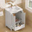 Meuble-lavabo moderne 24 po avec lavabo-507596929