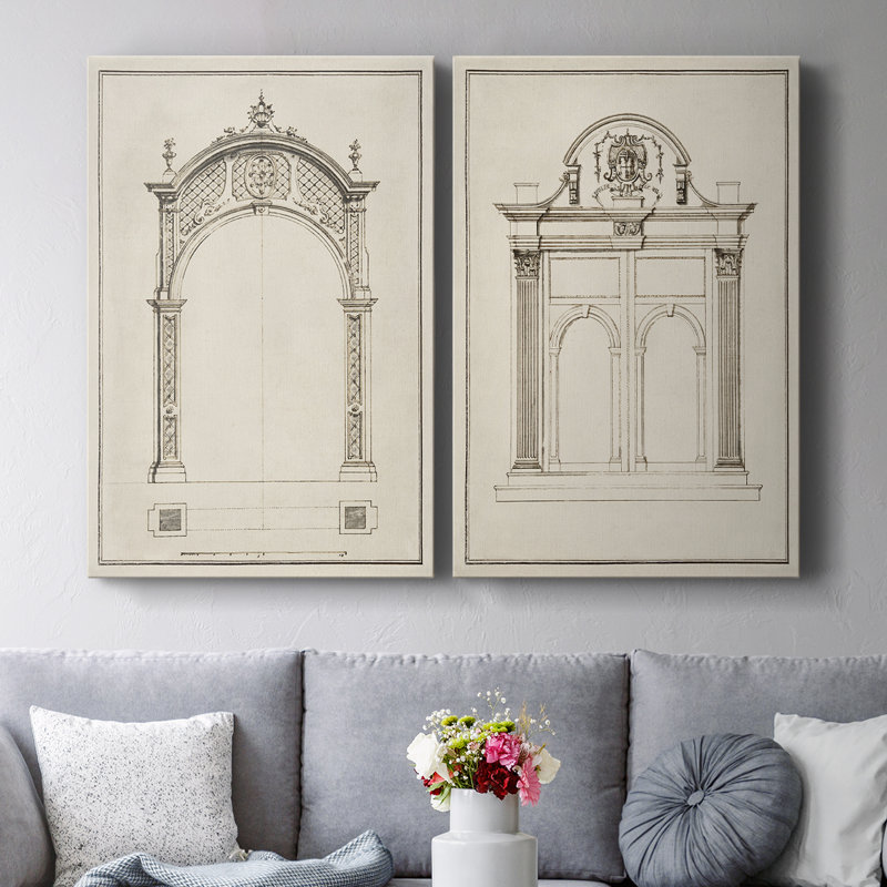 Arch-Premium Gallery Wrapped Canvas -Ready to Hang