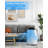 14,000 BTU Portable Air Conditioner,3-In-1 Free Portable AC Unit With Fan & Dehumidifier Cools Up to 700 Sq.Ft,Smart/Sleep Mode,3 Speed,24H Timer for Bedroom, Room, Office