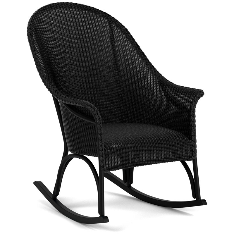 All Seasons Outdoor Rocker Chair, Ebony