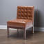 Chaise d'appoint Mid-Century moderne pour le salon, chaise d'appoint rembourrée