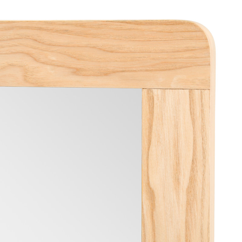 Dalicia - Miroir moderne en frêne naturel