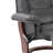 Mongillo 33" Wide Swivel Ergonomic Recliner with Ottoman-1045621193