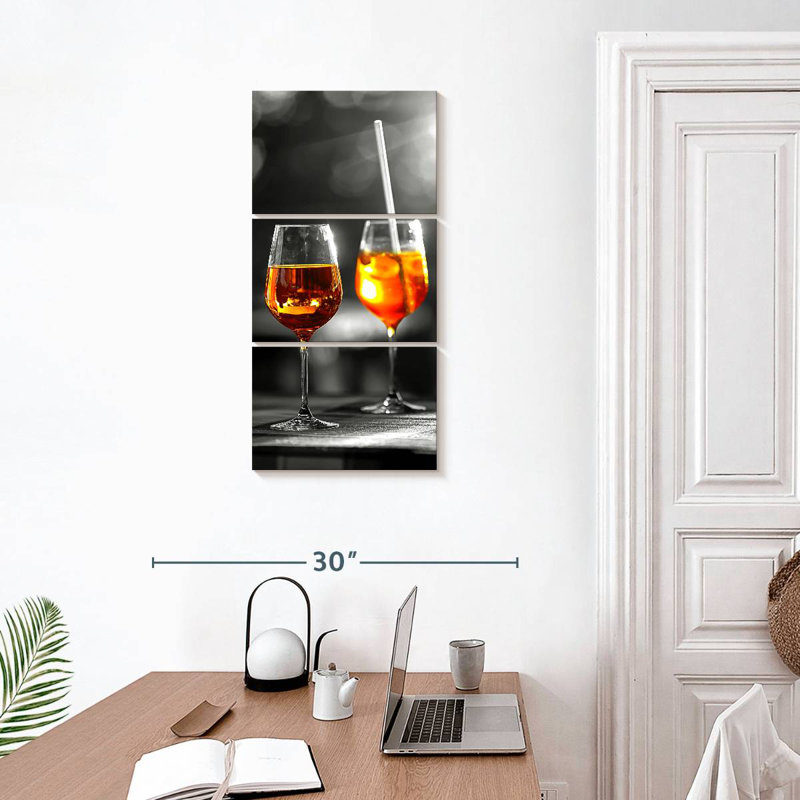 Wine At Dusk, 32" H x 15" W