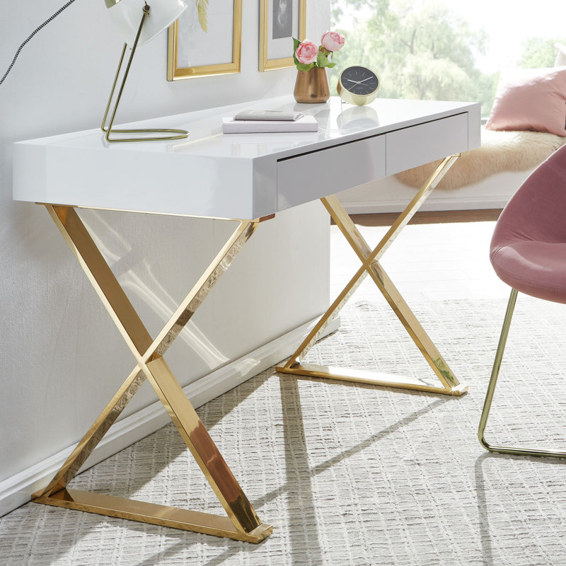 Metal Base Desk