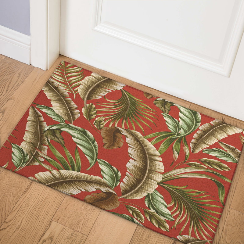Tapis intérieur / extérieur Braggs, Rectangle 1 pi 8 po x 2 pi 6 po